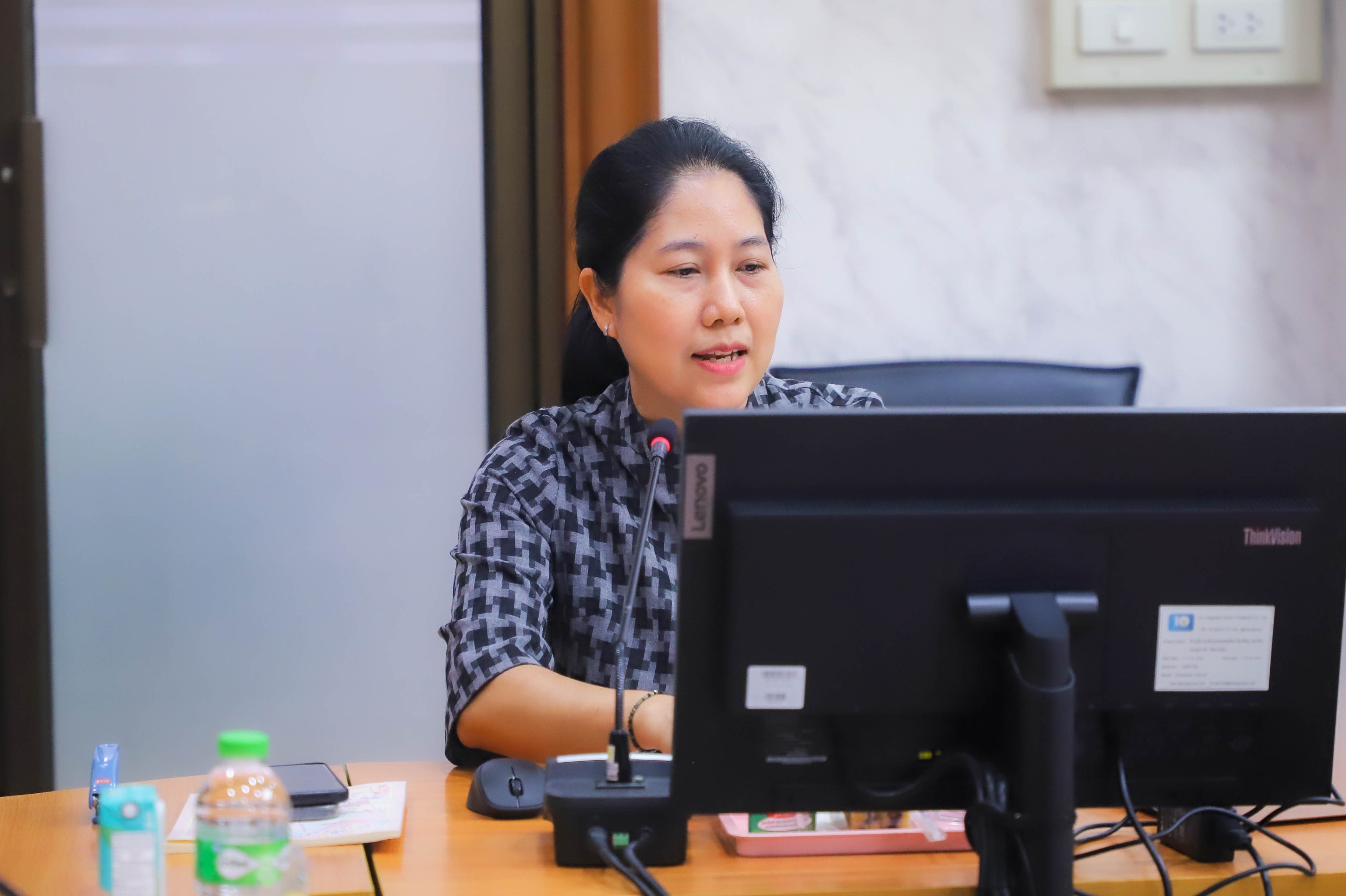 title - หัวหน้าผู้ตรวจราชการกรม เป็นประธานการประชุมคณะทำงานกำกับ ติดตามร่วมบูรณาการงานจัดที่ดินของ ส.ป.ก.